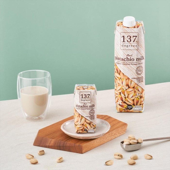 

(Good) 137 Degrees Pistachio Milk Original 180mL Susu Kacang Vegan