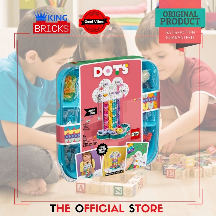 LEGO Original DOTS 41905 Jewellery Stand - Mainan Anak Kreatif Edukasi