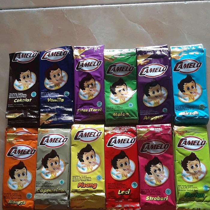 

24 RENCENG ES CAMELO ISI 240 PCS / 1 PACK CAMELO ISI 240 PCS ES SUSU BANTAL CREAM ICE MANIS KRIM