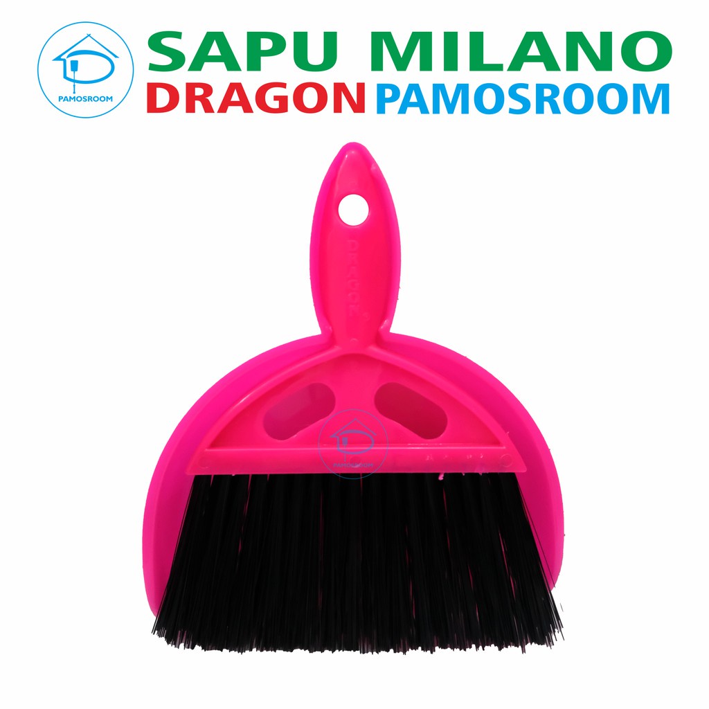 Murah  Pamosroom Sapu Milano Sapu Mini Mobil Set Pengki Sapu Meja Lantai Sapu Mini Multifungsi