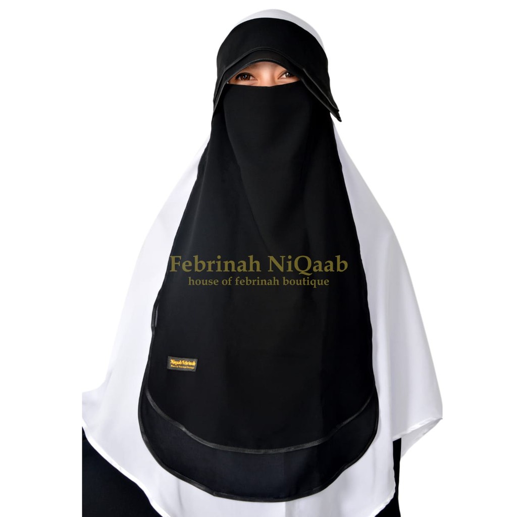 cadar bandana poni hiden eyes 2 layer sifon silky