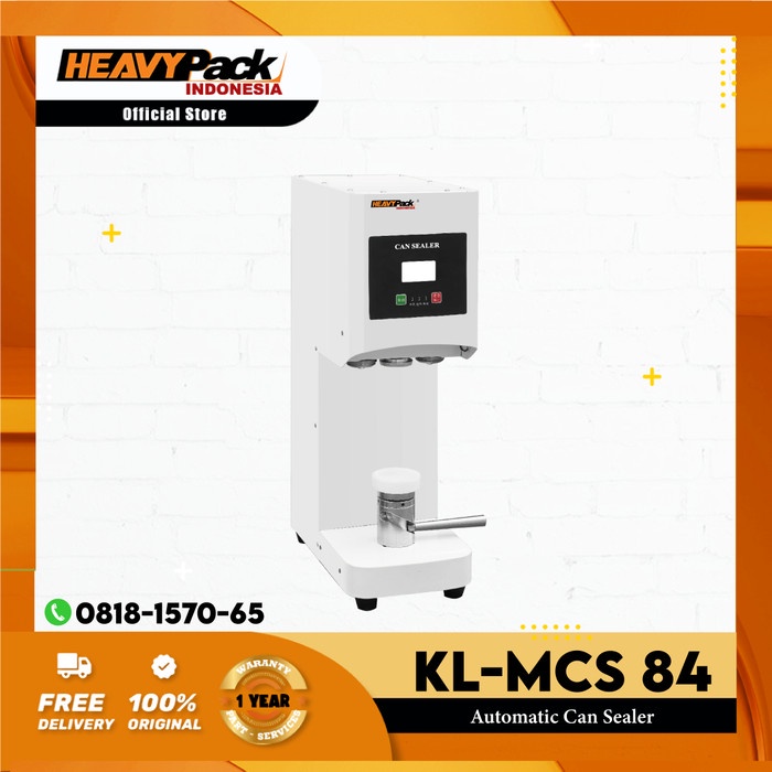 Promo Can Sealer Otomatis / Mesin Pengemas Kaleng Kl-Mcs / Heavypack