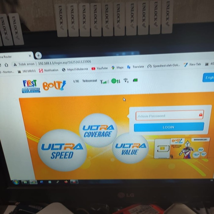 JTTOP" HOME ROUTER BOLT TITAN UNLOCK