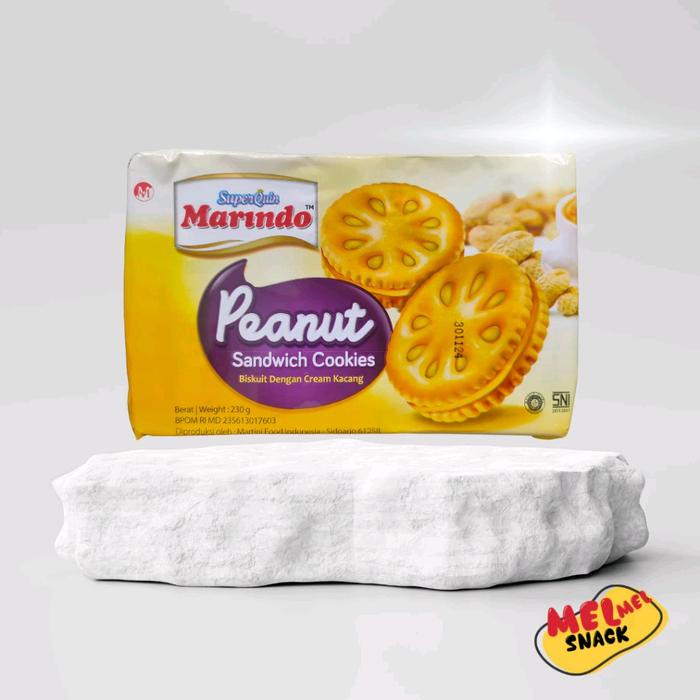 

Marindo Cookies Cream Aneka Rasa 240gr Biskuit Coffee