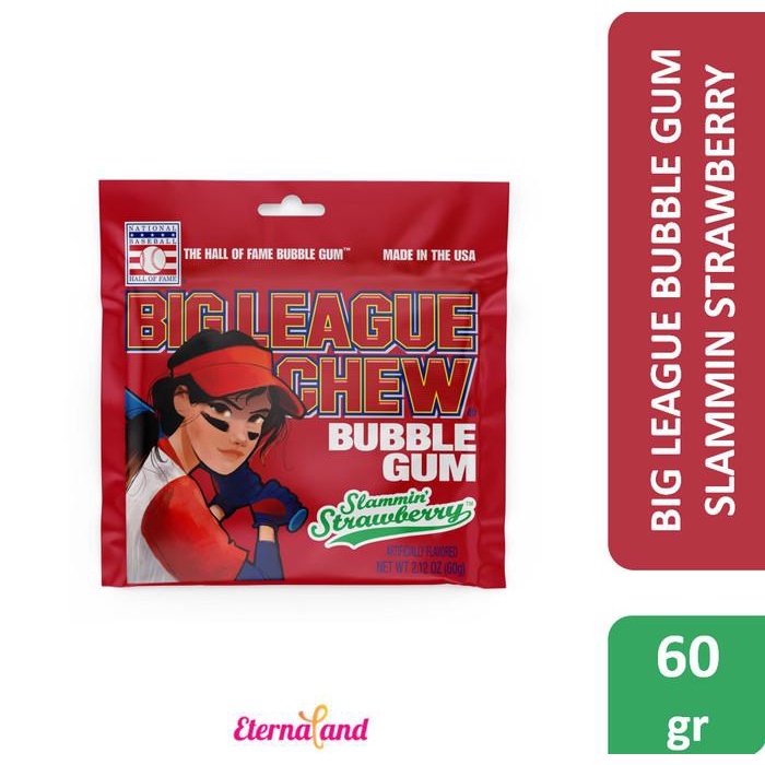 

Big League Chew Bubble Gum - permen karet big league impor USA