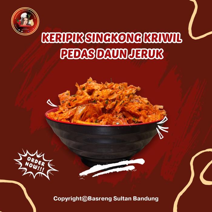 

KERIPIK SINGKONG KRIWIL PEDAS DJ SULTAN BANDUNG - 1KG