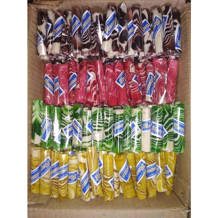 

Dodol Garut Campur Semua Jenis - Kertas, Batik, Zebra, Ketan Hitam, Wajit, Buah, Sirsak - Food,