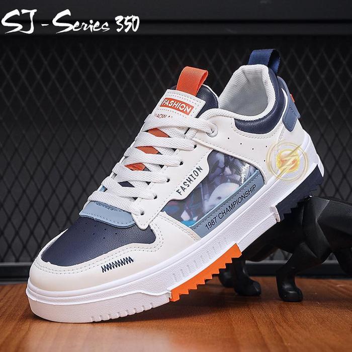 SALE TERBARU SEPATU SNEAKERS PRIA MODEL UNIK DAN KEREN KUALITAS PREMIUM -350 READYY