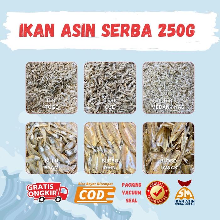

IKAN ASIN SERBA 250G []