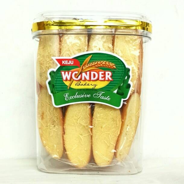 

Bagelen Wonder Bakery - Cheese/Keju - Stoples 260gr
