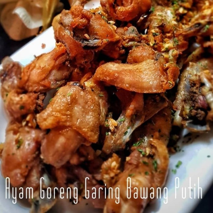 

Ayam Goreng Garing Bawang Putih