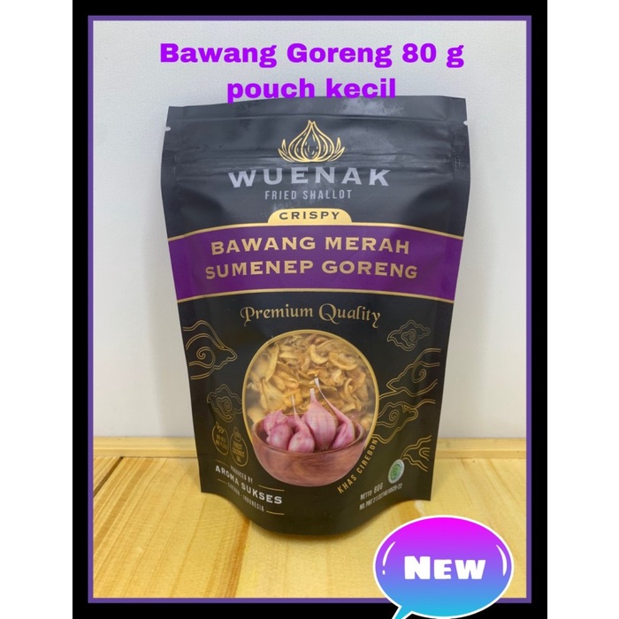 

Bawang Goreng Sumenep WU Netto 80 g Premium First Hand