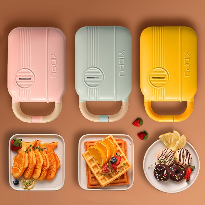 JAYAmart- KOCHEN Yidpu Sandwich Waffle Maker 2in1 Toaster Panggang Electric