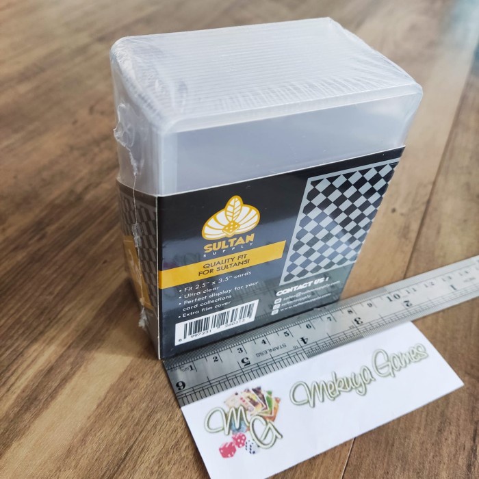 

HJK Sultan Peel Off Toploader 25ct with Protective Film Cover Bias PC MPC