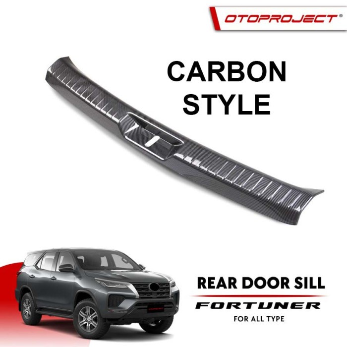 [Good] Sill Plate Bagasi NEW FORTUNER Otoproject Rear Door SillPlate Sensor