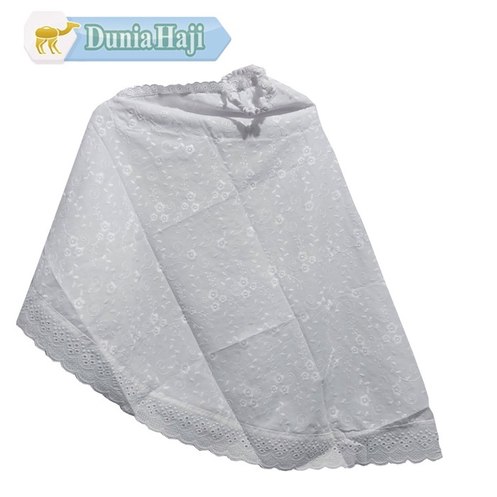 Baju Ihrom Setelan Wanita Dewasa Lengkap Exclusive Perlengkapan Haji