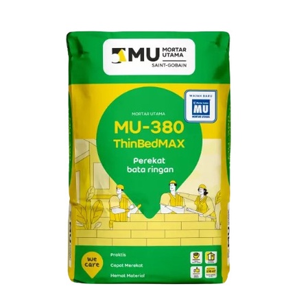 MU380 - Mortar Utama MU 380 Perekat Bata Ringan