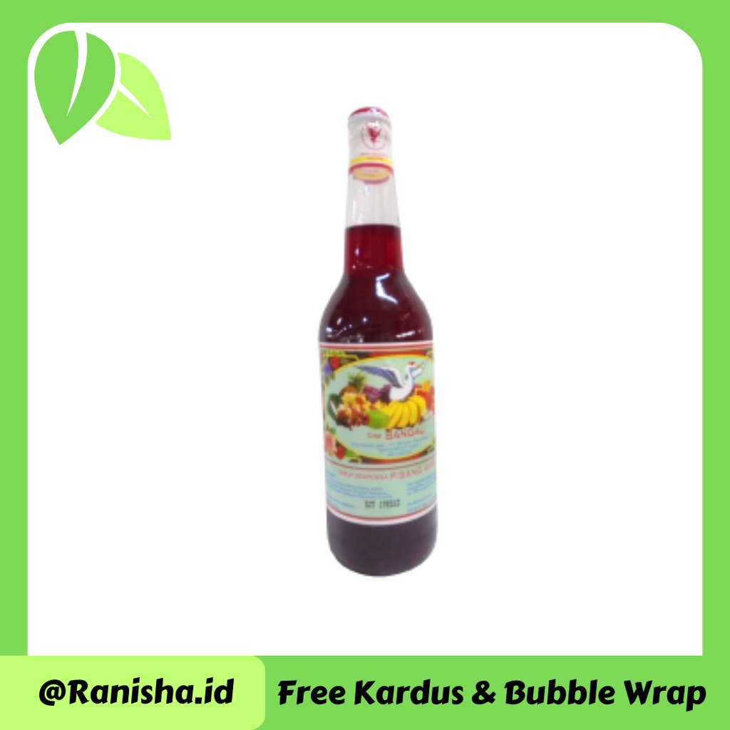 

Cap Bangau Syrup Pisang Ambon Botol 620Ml