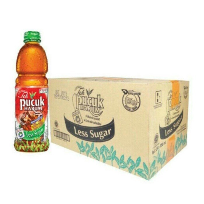(Good) 1 Dus Teh Pucuk Less Sugar 350 Ml