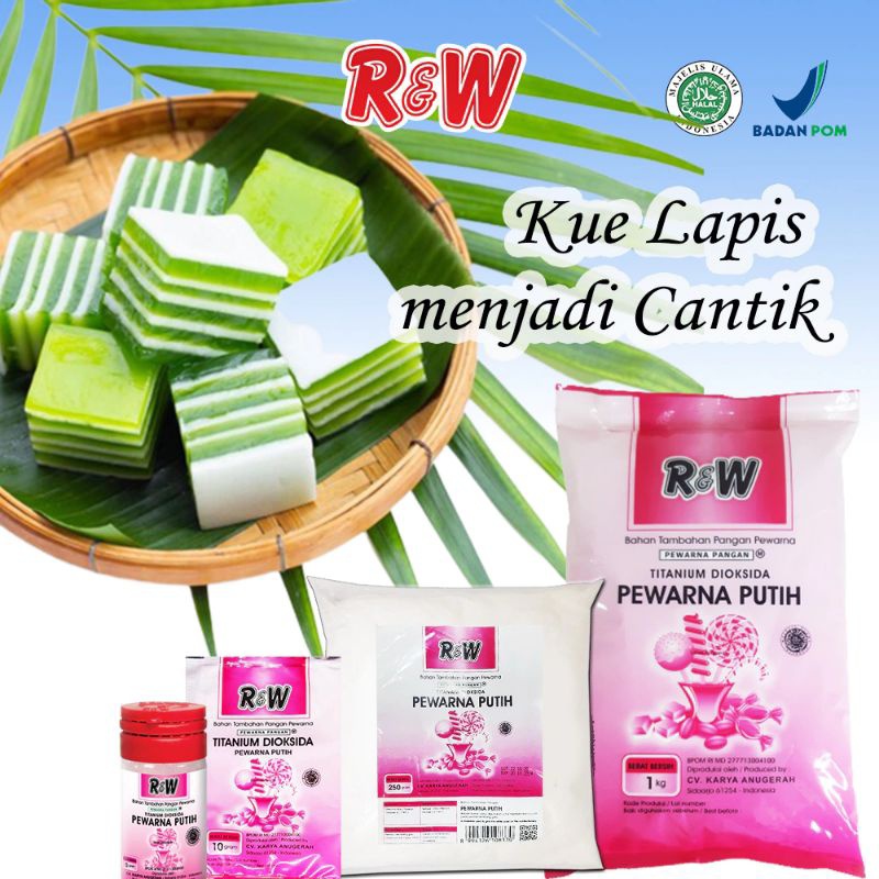 

HJ Pewarna Putih bubuk isi 1 lusin
