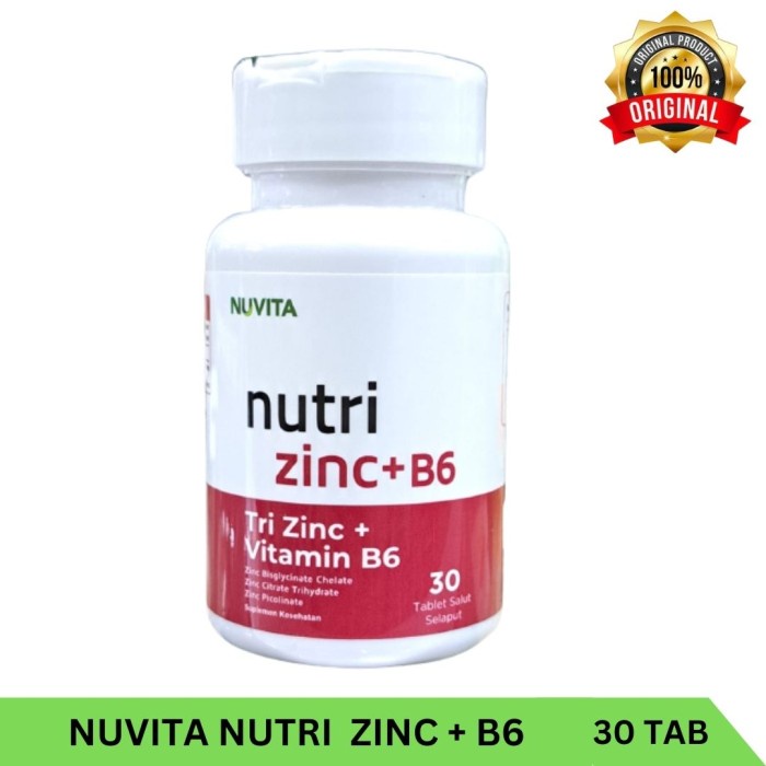Jual [READY] nuvita nutri zinc plus b6