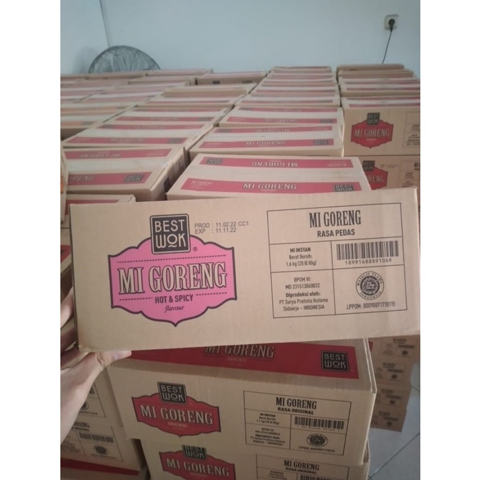 

(Good) [ OPEN RESSELLER ] Best Wok Mie Halal Karton