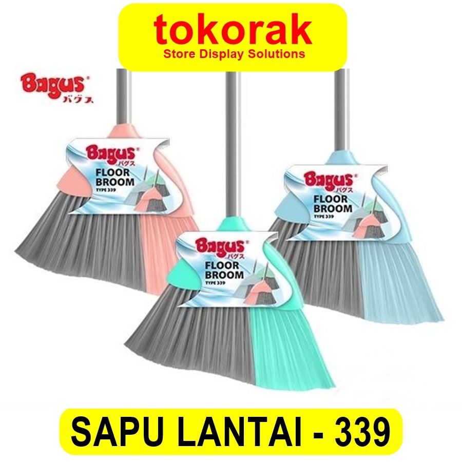 SAPU LANTAI TYPE 339 - SAPU NYLON - SAPU BULU HALUS & KUAT