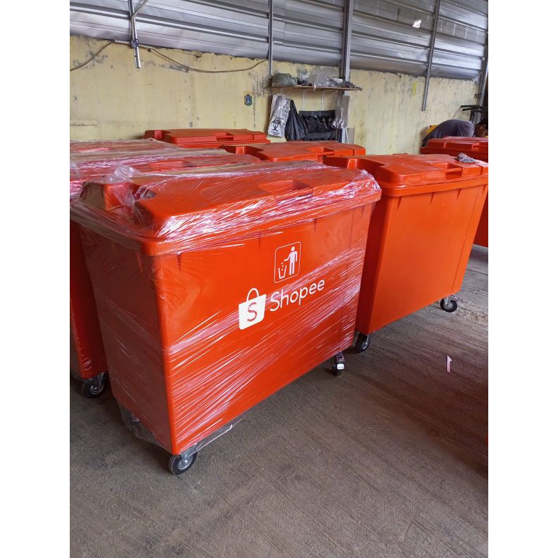 TEMPAT SAMPAH BESAR 660 LITER / BAK SAMPAH BESAR 660 LITER RODA