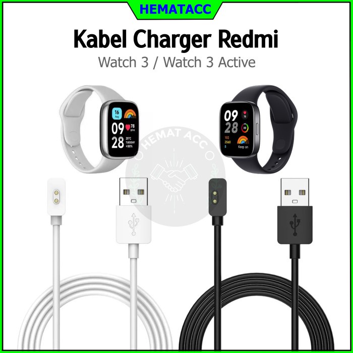 KABEL CHARGER REDMI WATCH 3 / REDMI WATCH 3 ACTIVE HEMATACC TERLARIS