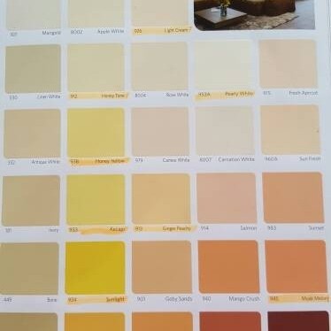 Kit - Cat Tembok Vinilex Warna Putih Biru Hijau Pink Ungu Cream (5Kg)