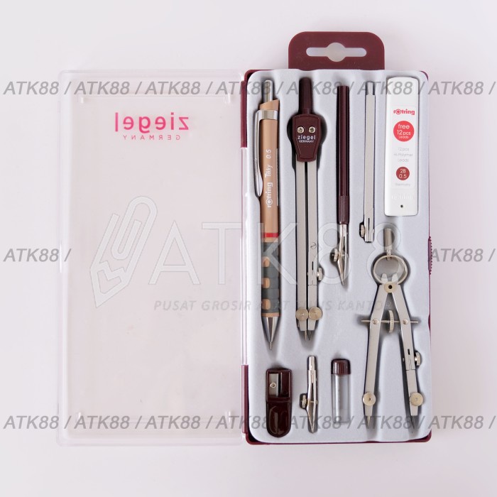 

[tmr] - Jangka Set 3 Ziegel Germany Jangka Arsitek Lengkap