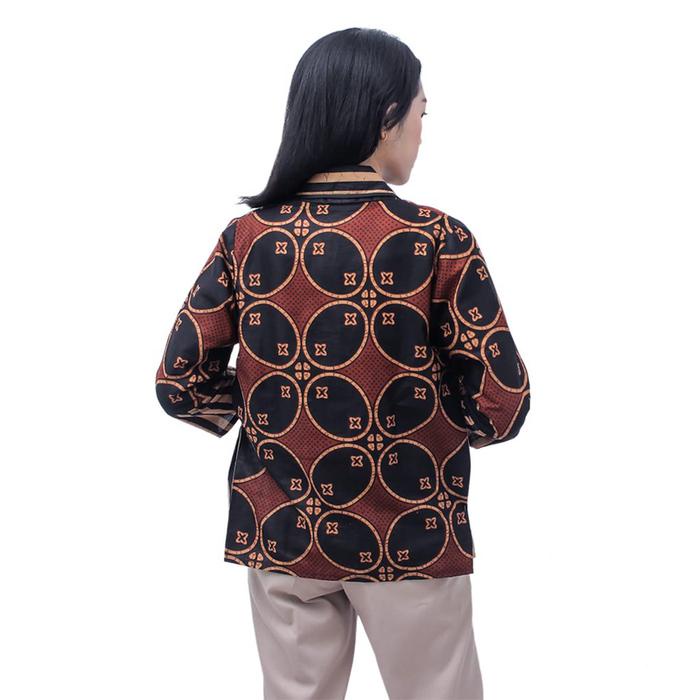 Atasan Batik Wanita Model Bolero Kekinian Lengan 7/8 - Bolero Wanita - Bolero Batik - Size