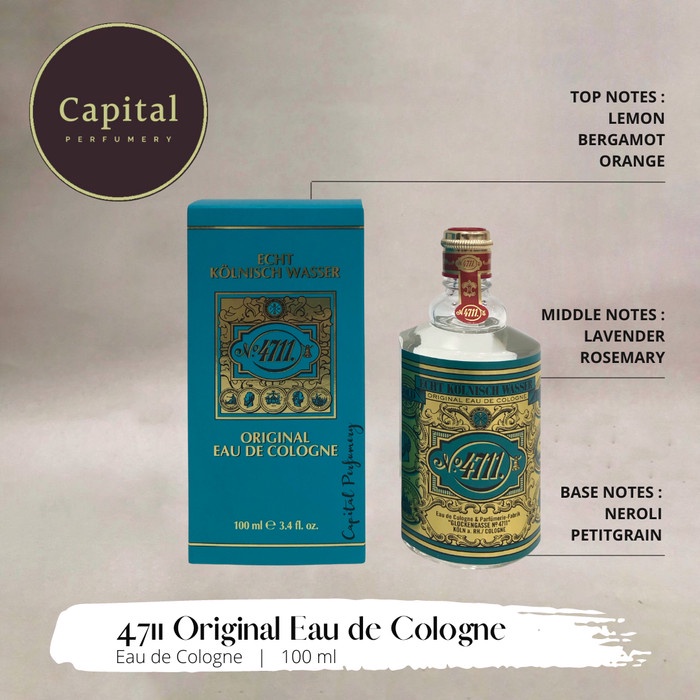 4711 Original Eau De Cologne 100Ml