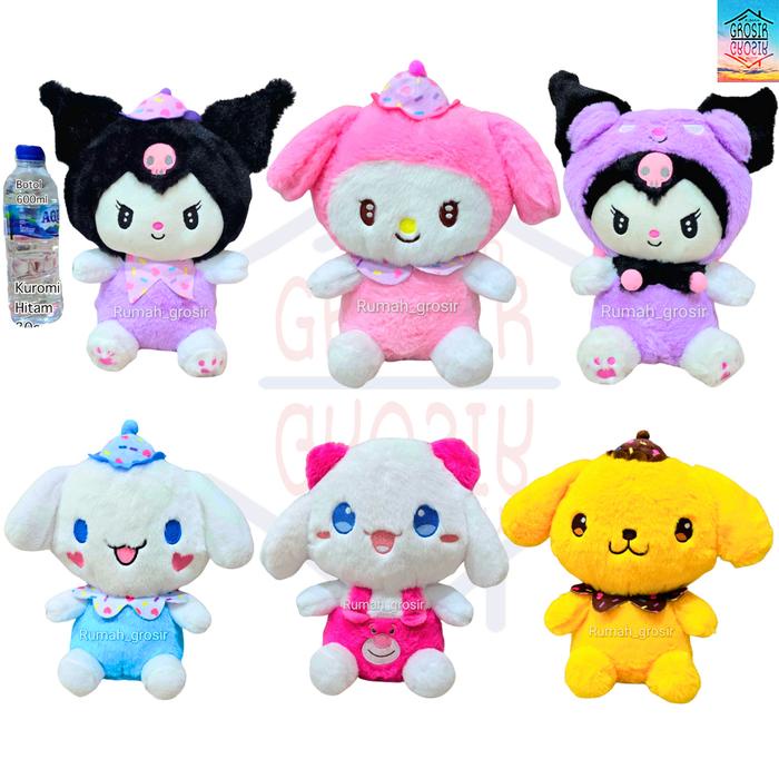 Terbaru (Rumah Grosir) Boneka Kuromi My Melody Cinnamoroll Hello Pompompurin Kecil