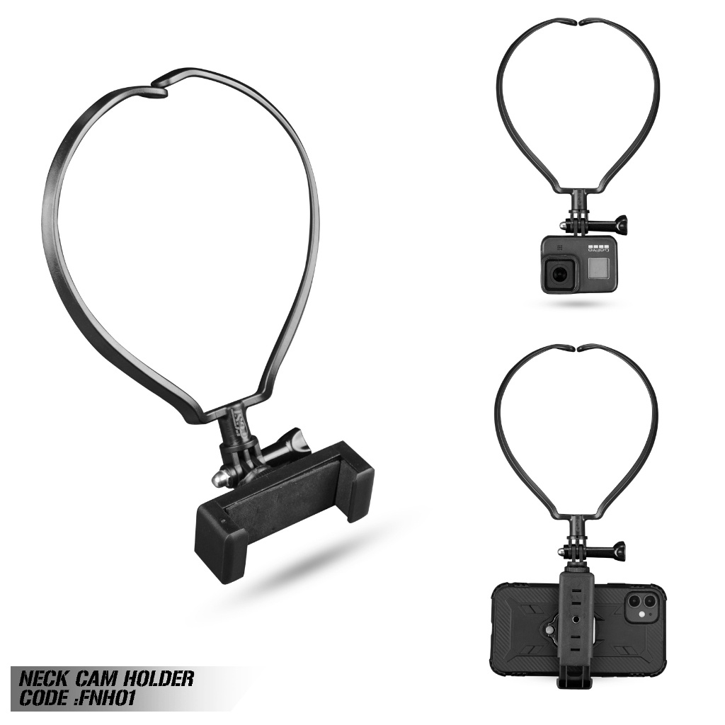 Firecast Neck Holder Action Cam Kalung Leher Gopro Firecast Neck Cam Holder