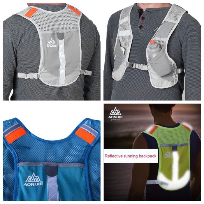 BACKPACK AONIJIE E884 TRAIL MARATHON RUNNING CAMPING HIKING TAS RANSEL BERKUALITAS