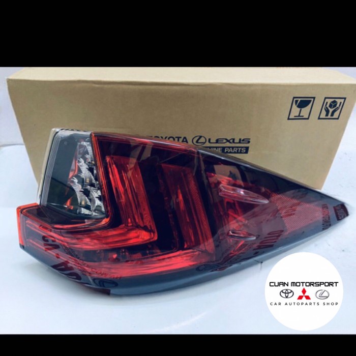BISA GOSEND! LAMPU STOP STOP LAMP ASSY KANAN (RH) LED LEXUS RX270 2018 ORIGINAL TERLARIS