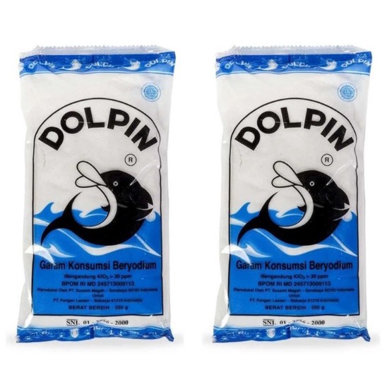 

(Best) GARAM DOLPIN 500 G GAREM KONSUMSI BERYODIUM DOLFIN DOLPHIN MAKAN MASAK
