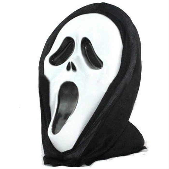 [Good] Topeng Scream skull tengkorak hantu haloween cosplay kostum