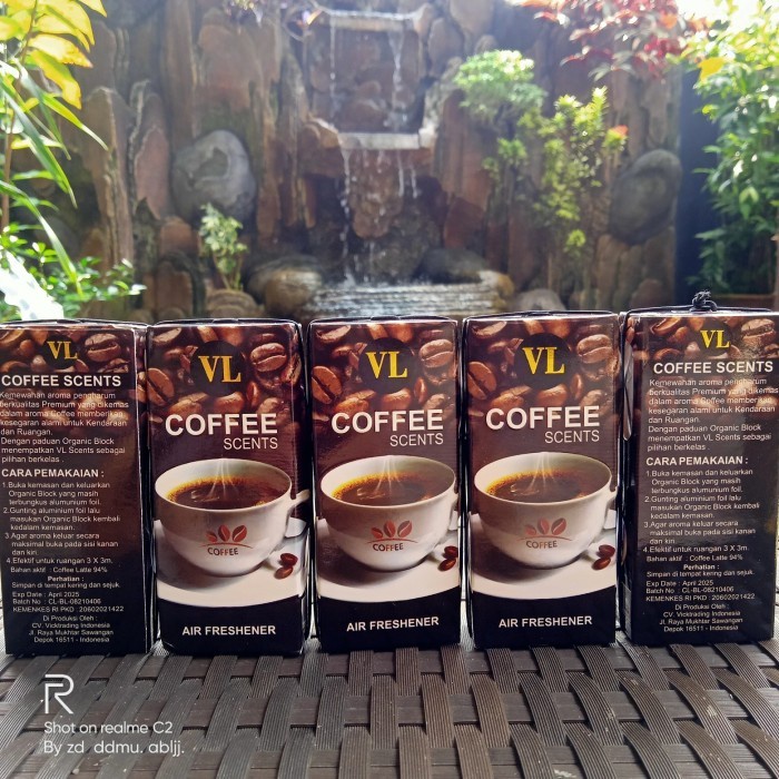(Good) VL SCENTS CAR FRESHNER PARFUM MOBIL AROMA KOPI