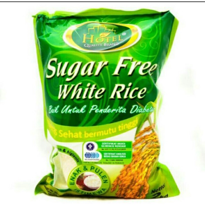 

(Good) Beras Sugar free HOTEL 2kg (sugar free white rice)