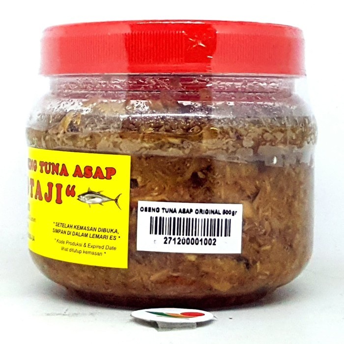 

(Good) OTAJI OSENG TUNA ASAP TIDAK PEDAS 500gr ASEP IKAN HALAL MUI PEDES