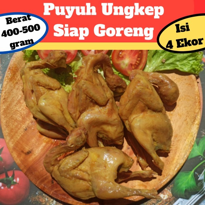 

(Good) BURUNG PUYUH UNGKEP SIAP GORENG + SAMBEL