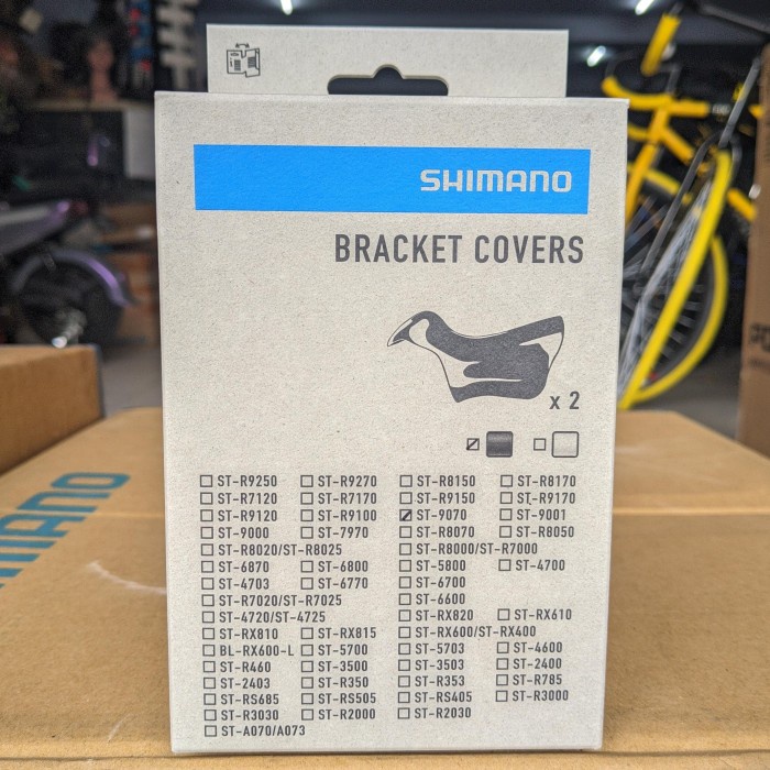 KARET HOOD BRIFTER / BRACKET COVERS SHIMANO DURA ACE / DAA DI2 ST 9070 GRATIS ONGKIR