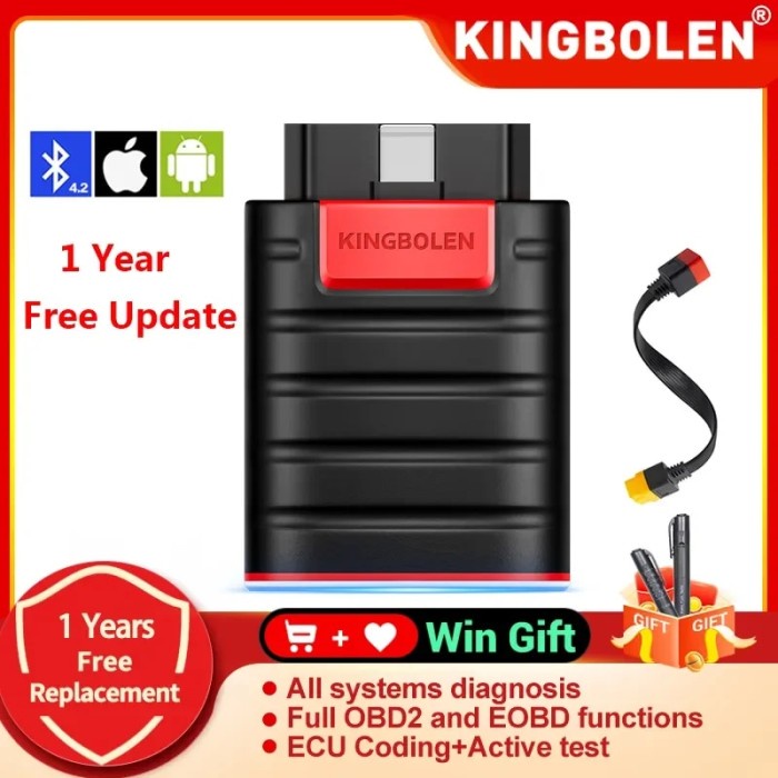 Kingbolen Ediag Car OBD2 Scanner Diagnostic Tools HOT All System Full