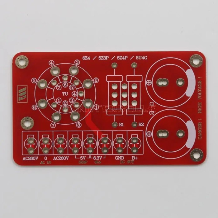 WZ-TU Suitable For 6Z4/5Z3P/5Z4P/5AR4 Tube Rectifier Power Supply