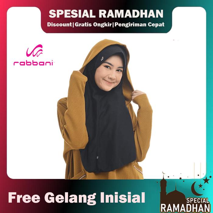 Rabbani Ori- Kerudung Rabbani Asli Innova Lx (Pita Didalam / Serut Dalam) Kerudung Sekolah Jilbab