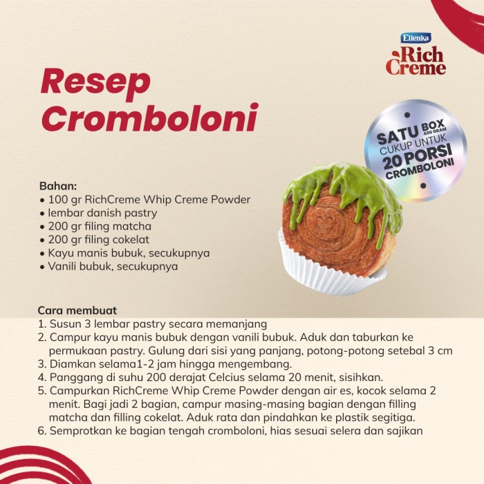 

Promo Terbatas Richcreme Whip Creme 200 Gr - 3 Pcs Aman