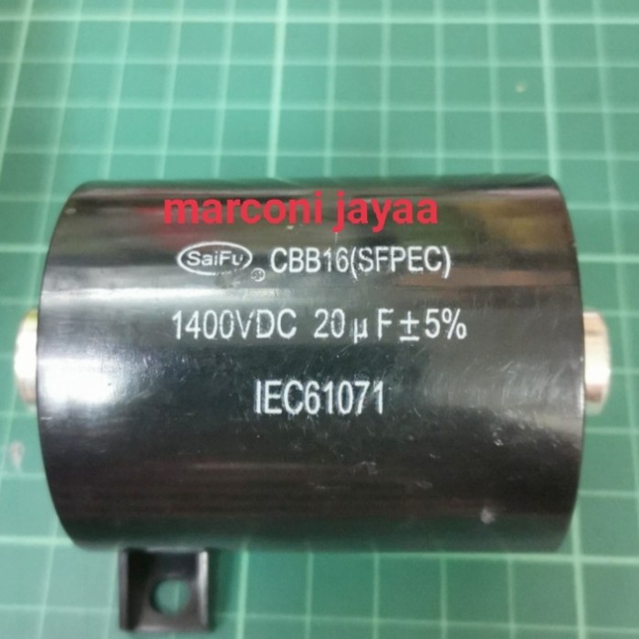 KAPASITOR CBB16 20UF 1400VDC