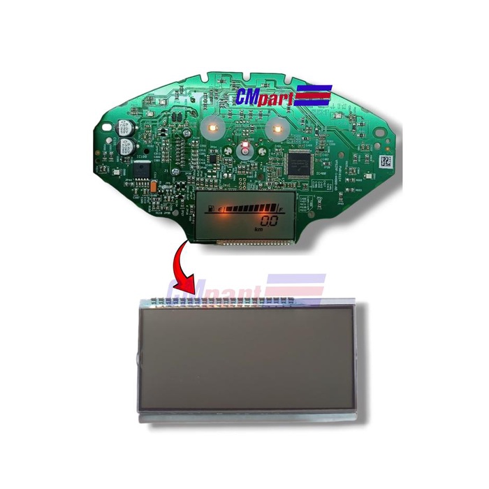 lcd speedometer spidometer old vario 125 lama Lampu Motor